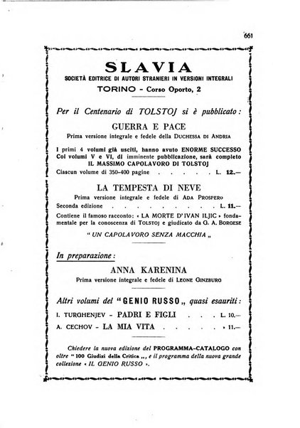 Il convegno rivista di letteratura e di tutte le arti