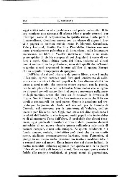 Il convegno rivista di letteratura e di tutte le arti