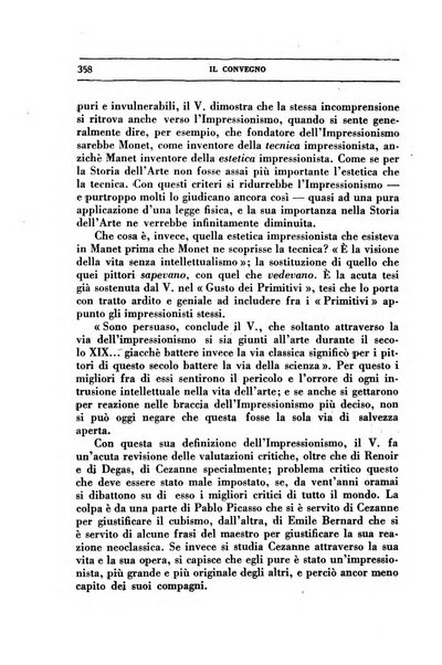 Il convegno rivista di letteratura e di tutte le arti