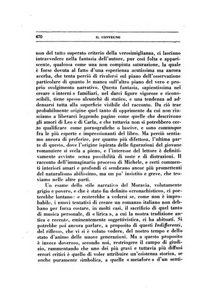 Il convegno rivista di letteratura e di tutte le arti