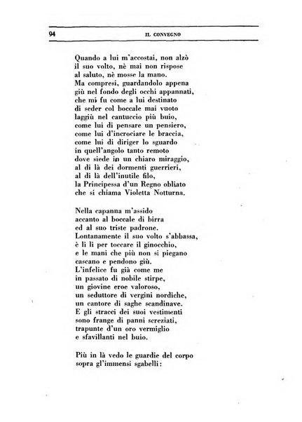 Il convegno rivista di letteratura e di tutte le arti