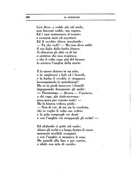 Il convegno rivista di letteratura e di tutte le arti