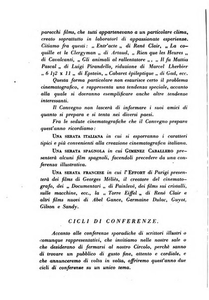 Il convegno rivista di letteratura e di tutte le arti