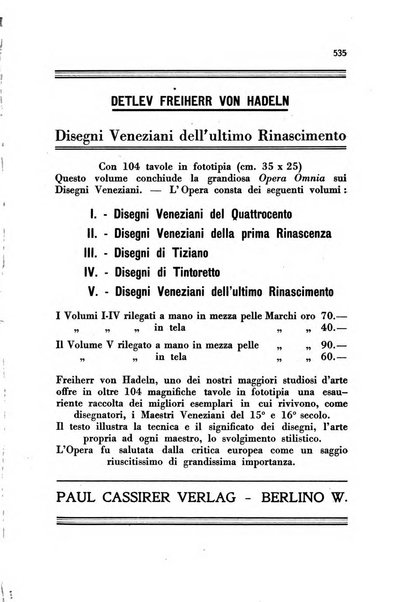 Il convegno rivista di letteratura e di tutte le arti