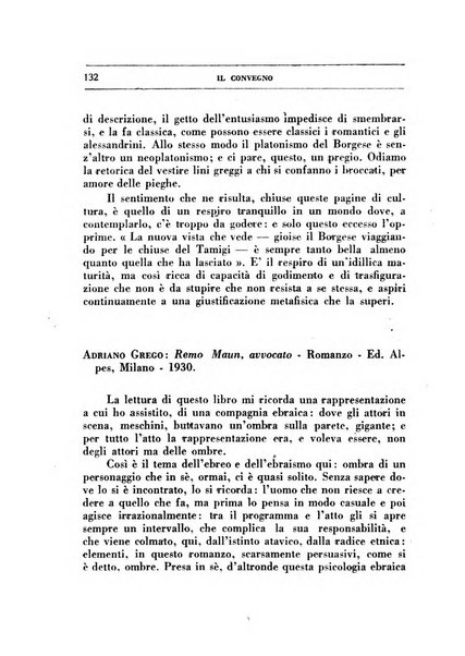 Il convegno rivista di letteratura e di tutte le arti