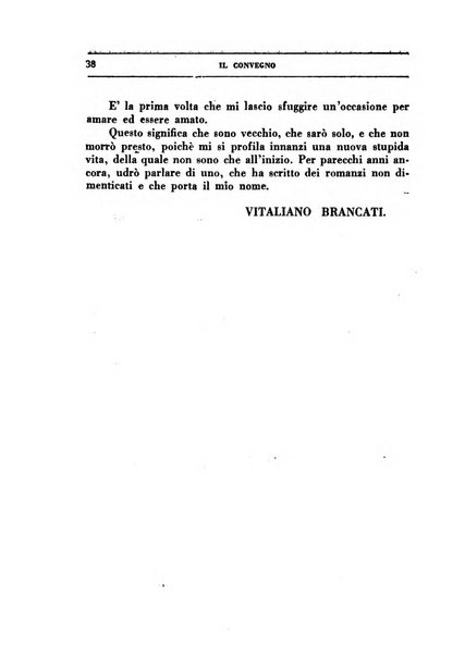 Il convegno rivista di letteratura e di tutte le arti