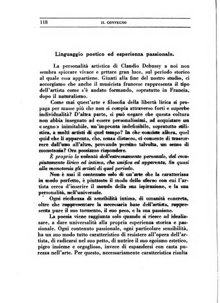 Il convegno rivista di letteratura e di tutte le arti