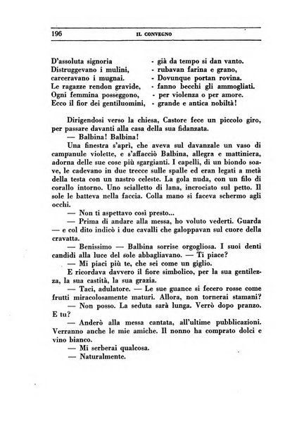 Il convegno rivista di letteratura e di tutte le arti