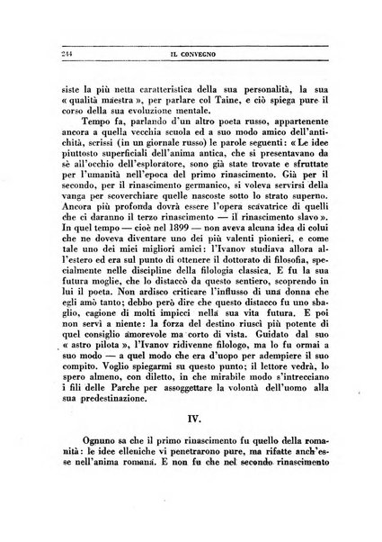 Il convegno rivista di letteratura e di tutte le arti