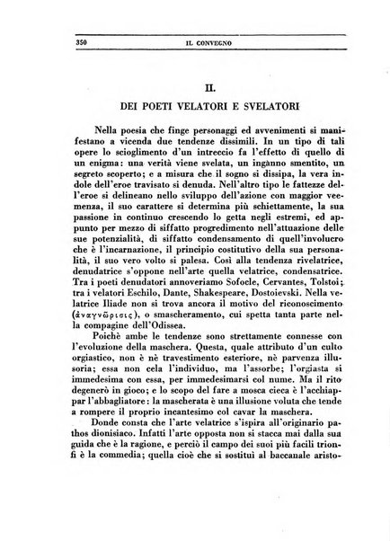 Il convegno rivista di letteratura e di tutte le arti