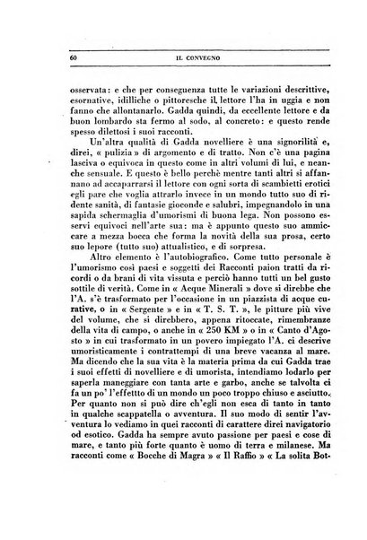 Il convegno rivista di letteratura e di tutte le arti