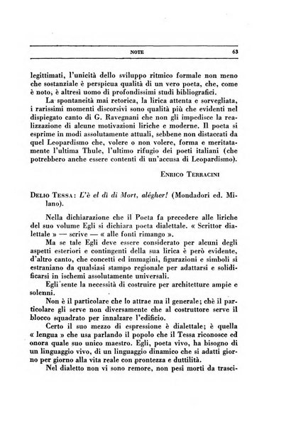 Il convegno rivista di letteratura e di tutte le arti