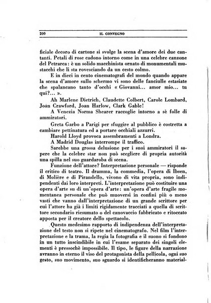 Il convegno rivista di letteratura e di tutte le arti