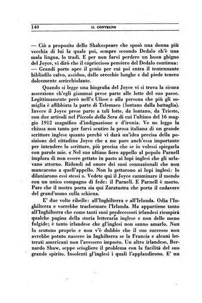 Il convegno rivista di letteratura e di tutte le arti