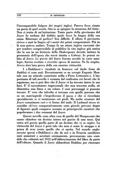 Il convegno rivista di letteratura e di tutte le arti