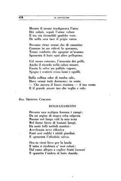 Il convegno rivista di letteratura e di tutte le arti