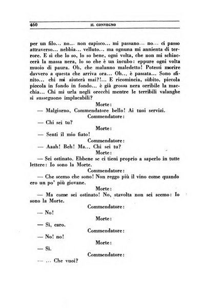 Il convegno rivista di letteratura e di tutte le arti