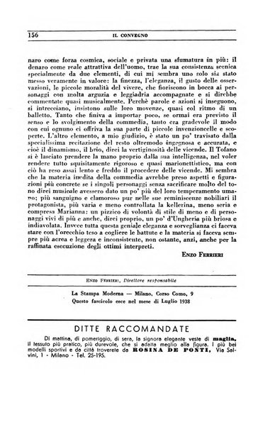 Il convegno rivista di letteratura e di tutte le arti