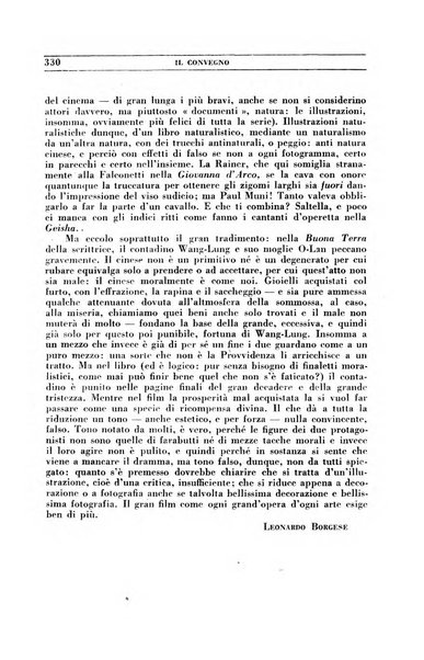 Il convegno rivista di letteratura e di tutte le arti