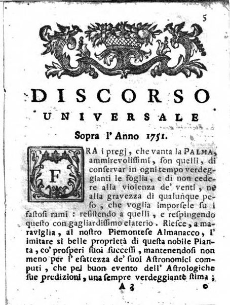 Il corso delle stelle osservato dal pronostico moderno Palmaverde Palmaverde almanacco piemontese ...