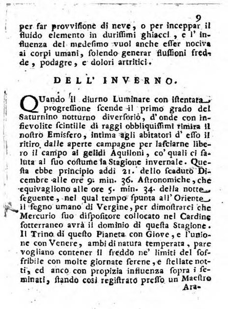 Il corso delle stelle osservato dal pronostico moderno Palmaverde Palmaverde almanacco piemontese ...