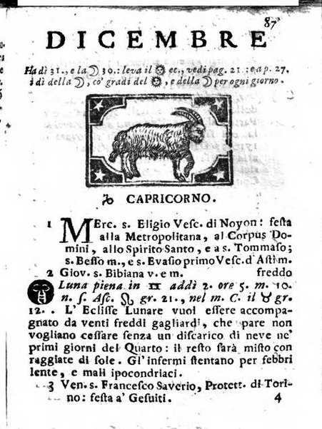 Il corso delle stelle osservato dal pronostico moderno Palmaverde Palmaverde almanacco piemontese ...