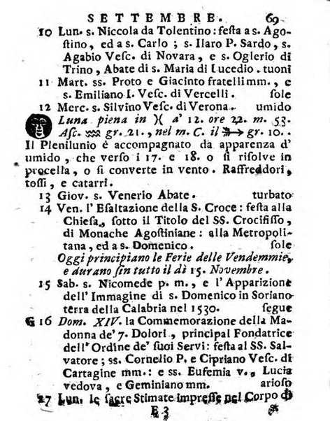 Il corso delle stelle osservato dal pronostico moderno Palmaverde Palmaverde almanacco piemontese ...