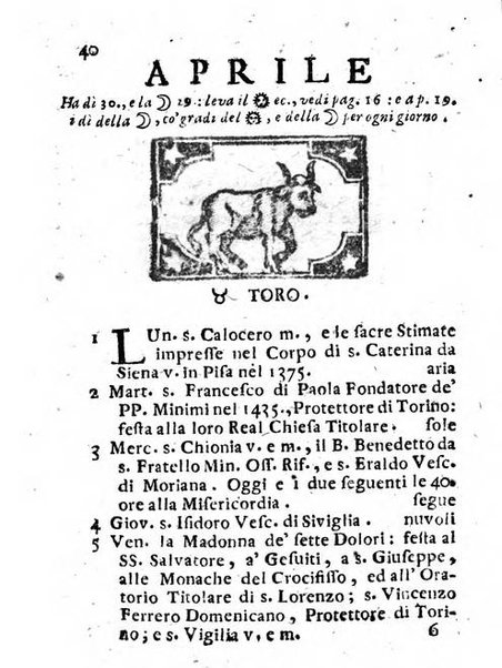 Il corso delle stelle osservato dal pronostico moderno Palmaverde Palmaverde almanacco piemontese ...