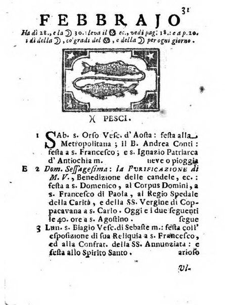 Il corso delle stelle osservato dal pronostico moderno Palmaverde Palmaverde almanacco piemontese ...