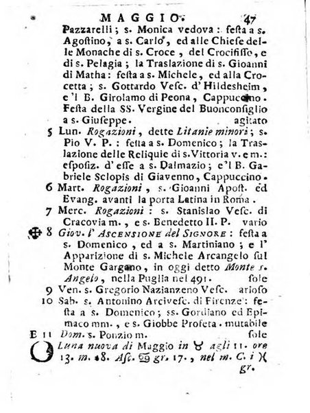 Il corso delle stelle osservato dal pronostico moderno Palmaverde Palmaverde almanacco piemontese ...