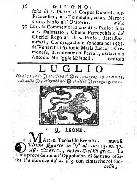 Il corso delle stelle osservato dal pronostico moderno Palmaverde Palmaverde almanacco piemontese ...