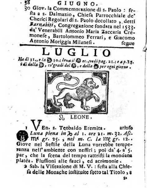 Il corso delle stelle osservato dal pronostico moderno Palmaverde Palmaverde almanacco piemontese ...