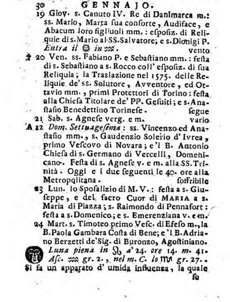 Il corso delle stelle osservato dal pronostico moderno Palmaverde Palmaverde almanacco piemontese ...