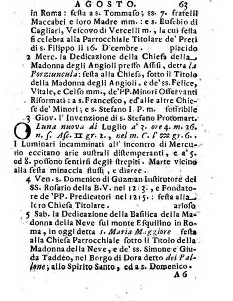 Il corso delle stelle osservato dal pronostico moderno Palmaverde Palmaverde almanacco piemontese ...