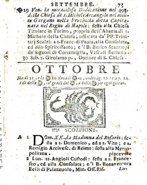 Il corso delle stelle osservato dal pronostico moderno Palmaverde Palmaverde almanacco piemontese ...