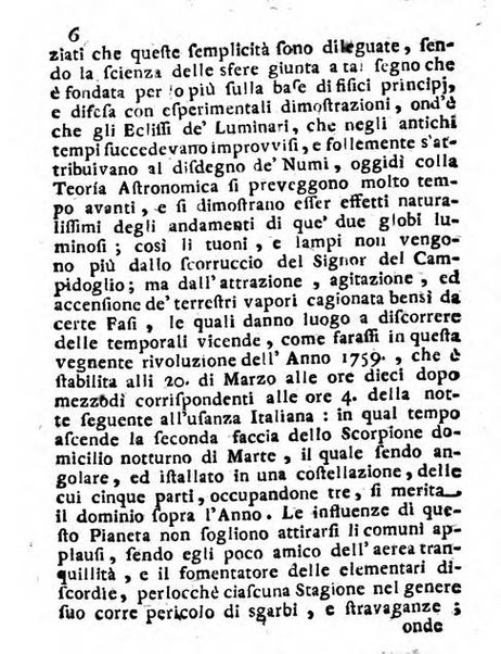 Il corso delle stelle osservato dal pronostico moderno Palmaverde Palmaverde almanacco piemontese ...