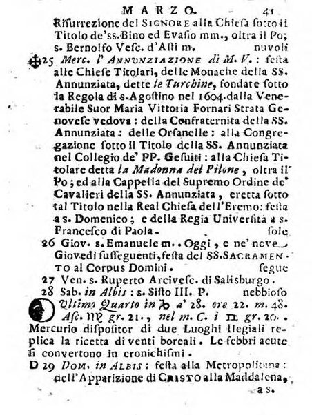 Il corso delle stelle osservato dal pronostico moderno Palmaverde Palmaverde almanacco piemontese ...