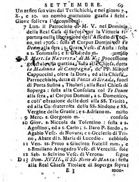 Il corso delle stelle osservato dal pronostico moderno Palmaverde Palmaverde almanacco piemontese ...