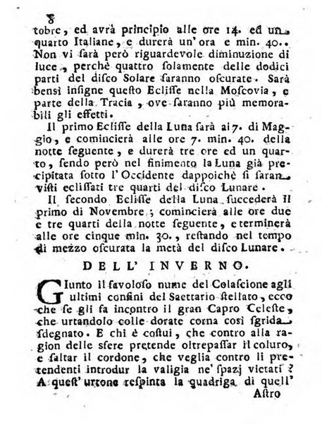 Il corso delle stelle osservato dal pronostico moderno Palmaverde Palmaverde almanacco piemontese ...