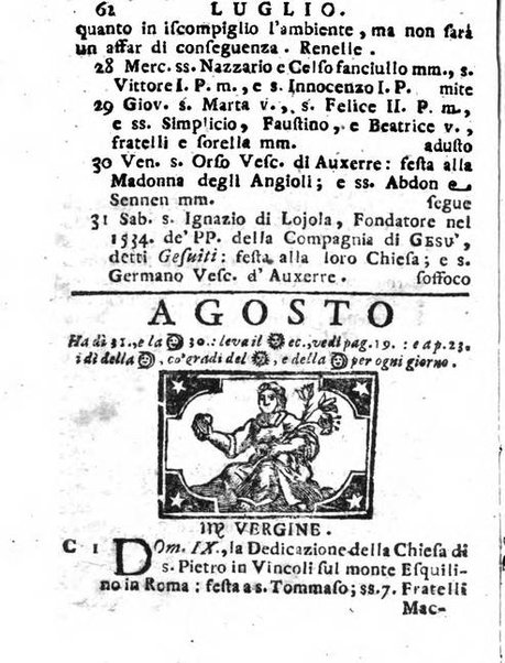 Il corso delle stelle osservato dal pronostico moderno Palmaverde Palmaverde almanacco piemontese ...