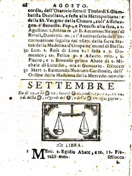 Il corso delle stelle osservato dal pronostico moderno Palmaverde Palmaverde almanacco piemontese ...