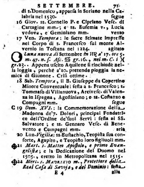 Il corso delle stelle osservato dal pronostico moderno Palmaverde Palmaverde almanacco piemontese ...