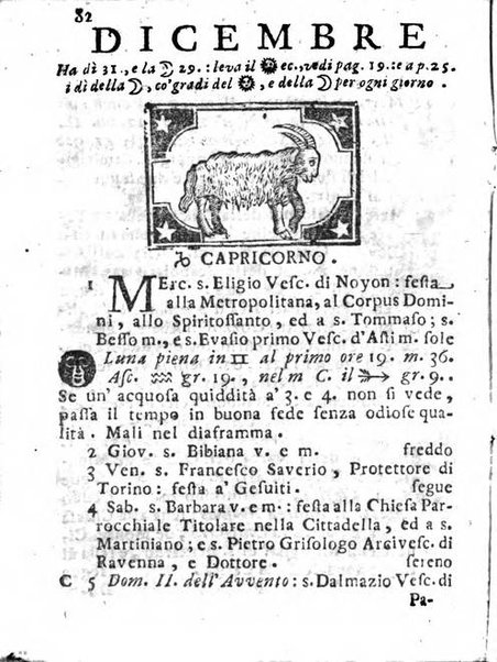 Il corso delle stelle osservato dal pronostico moderno Palmaverde Palmaverde almanacco piemontese ...