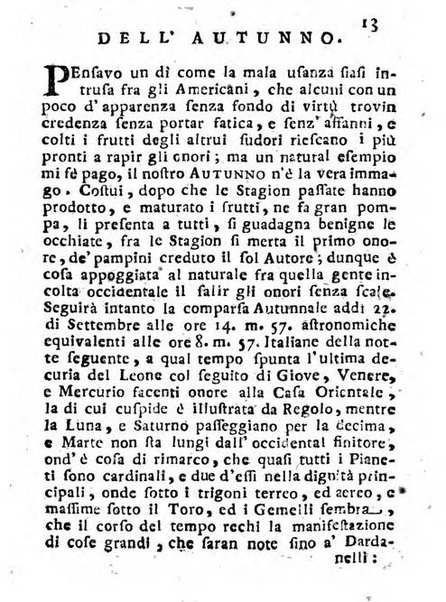 Il corso delle stelle osservato dal pronostico moderno Palmaverde Palmaverde almanacco piemontese ...