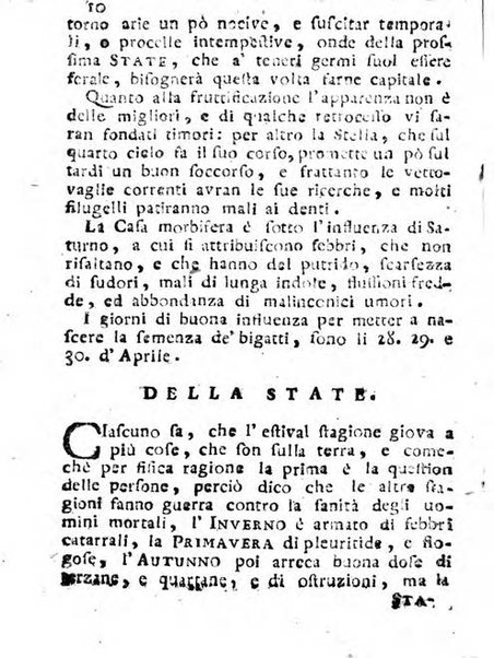 Il corso delle stelle osservato dal pronostico moderno Palmaverde Palmaverde almanacco piemontese ...