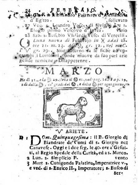 Il corso delle stelle osservato dal pronostico moderno Palmaverde Palmaverde almanacco piemontese ...