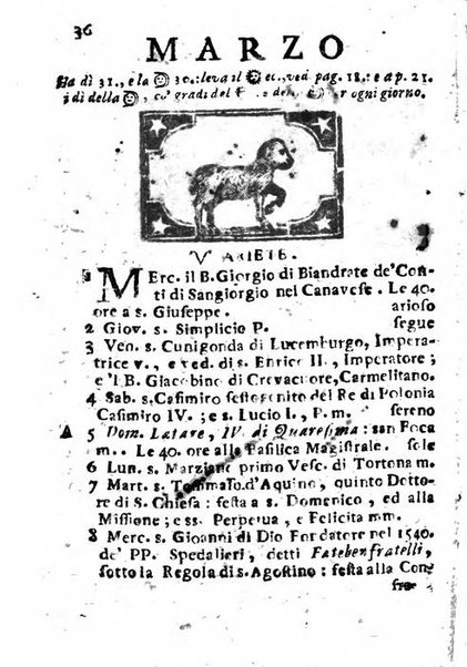 Il corso delle stelle osservato dal pronostico moderno Palmaverde Palmaverde almanacco piemontese ...