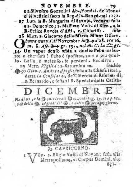 Il corso delle stelle osservato dal pronostico moderno Palmaverde Palmaverde almanacco piemontese ...