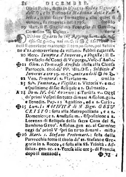 Il corso delle stelle osservato dal pronostico moderno Palmaverde Palmaverde almanacco piemontese ...