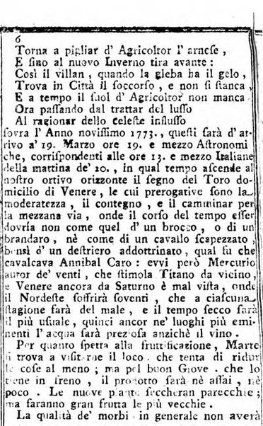 Il corso delle stelle osservato dal pronostico moderno Palmaverde Palmaverde almanacco piemontese ...